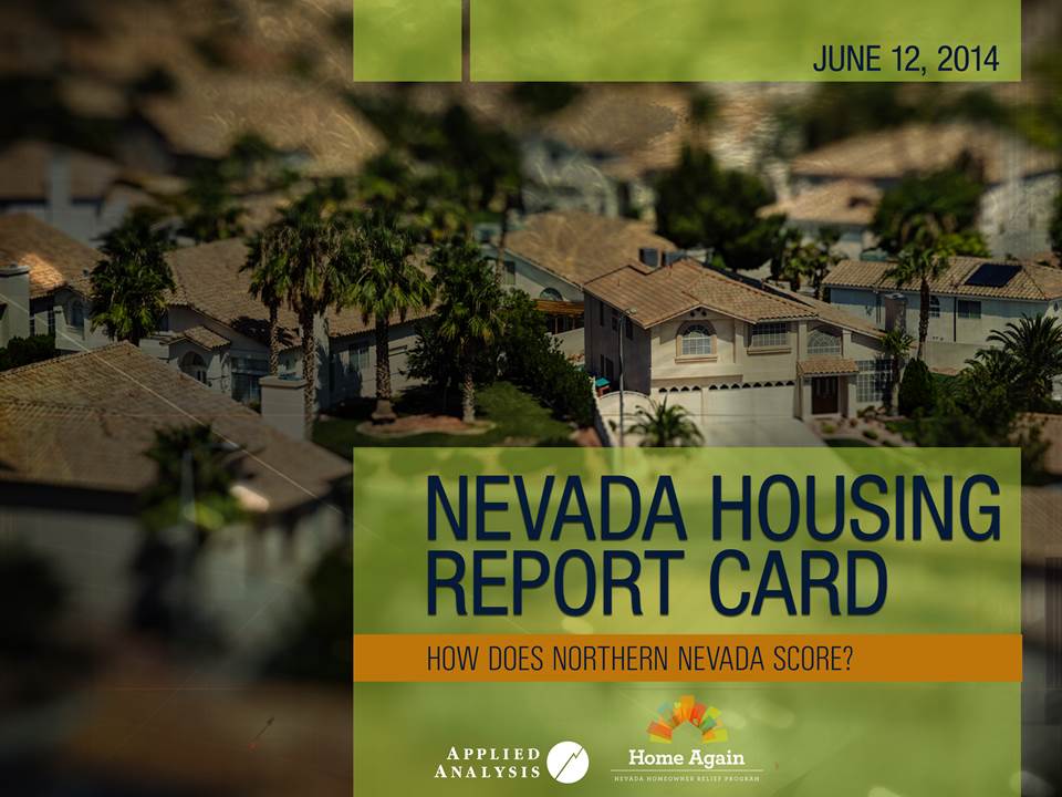 Cover, Nevada Housing Report Card: How Does Northern Nevada Score?