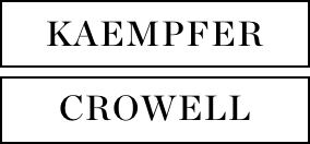 Kaempfer Crowell Logo